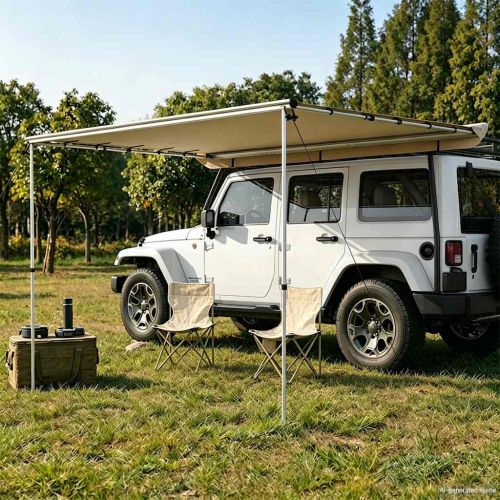 Тента за кемпер и каравана, 4x3x2,15 м, бежова