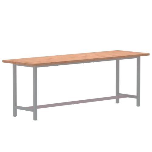 Плот за бюро, 180x55x2,5 см, масивно дърво бук