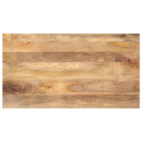 Плот за маса, 100x60x2,5 см, правоъгълен, манго масив