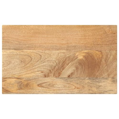 Плот за маса 50x30x3,8 см, правоъгълен, масивна дървесина, цвят манго