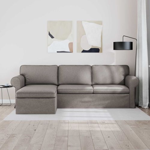 Диван Таупе 245 x 138 x 80 см текстил