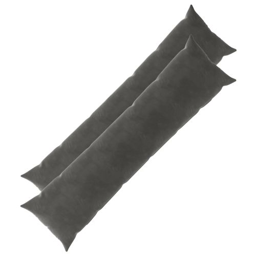 Калъфка за възглавница 2 pcs HEERLEN Тъмносиво 40 x 145 см