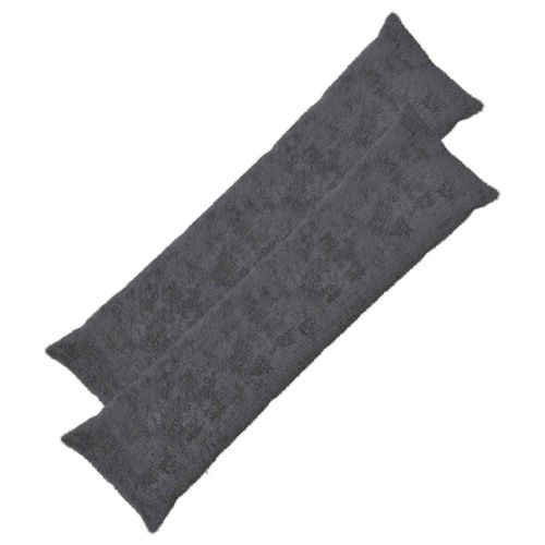 Калъфка за възглавница 2 бр. HEERLEN Тъмносиво 40 x 145 см