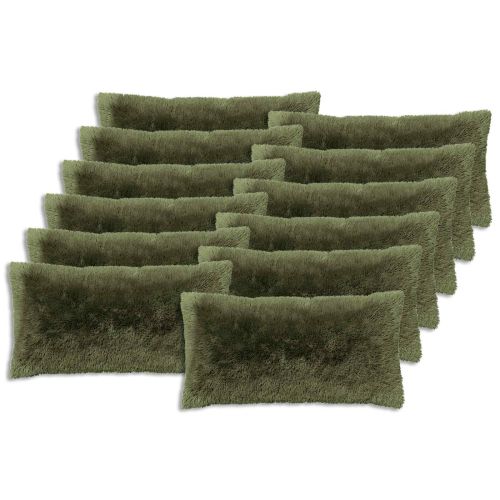 Калъфка за възглавница 12 pcs HEERLEN Зелено 40 x 80 cm