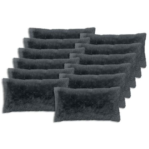 Калъфка за възглавница 12 pcs HEERLEN Антрацит 40 x 80 cm