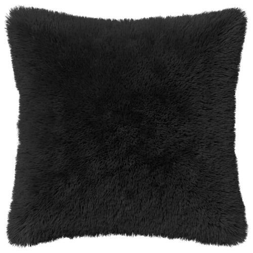 Калъфка за възглавница 2 pcs HEERLEN Черно 45 x 45 cm ПВ флийс