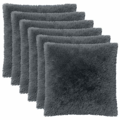 Калъфка за възглавница 6 pcs HEERLEN Антрацит 55 x 55 см