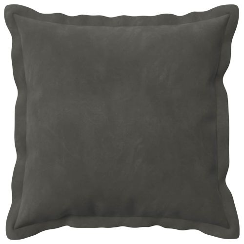 Калъфка за възглавница 2 pcs HOUTEN Тъмносиво 35 x 35 cm Кадифе