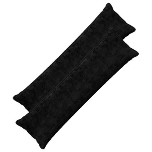 Калъфка за възглавница 2 бр. HOUTEN Черно 40 x 145 см