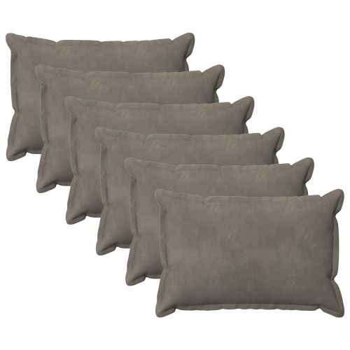 Калъфка за възглавница 6 pcs HOUTEN Светлосиво 50 x 70 cm