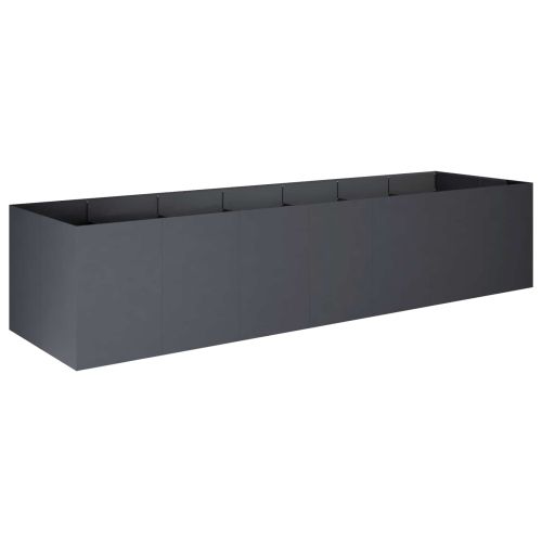 Градинска саксия Антрацит 280 x 80 x 60 см