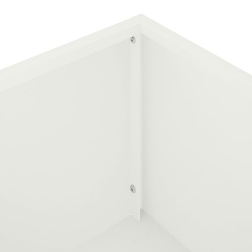 Градинска саксия Бяло 100 x 20 x 49 см