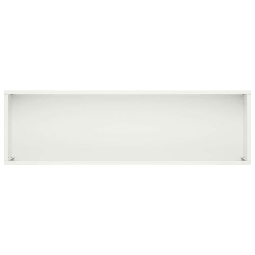 Градинска саксия Бяло 100 x 30 x 49 см