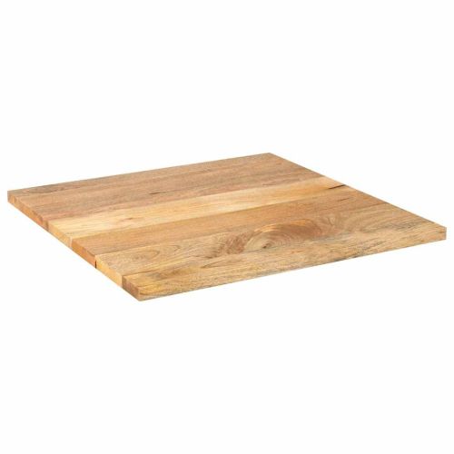 Плот за маса 70x70x2,5 см квадратен манго масив