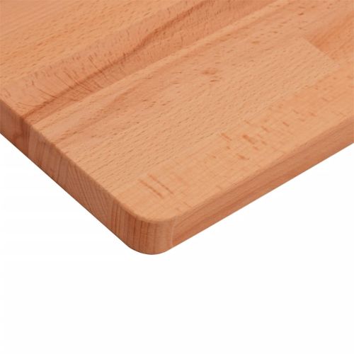 Плот за маса 90x90x2,5 см квадратен масивен бук