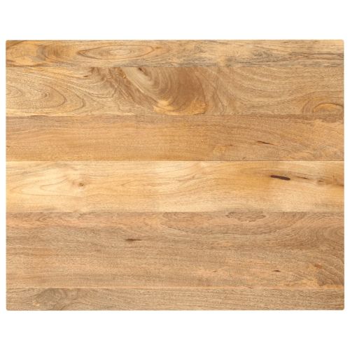 Плот за маса 100x80x2,5 см, правоъгълен, масивна дървесина, цвят манго