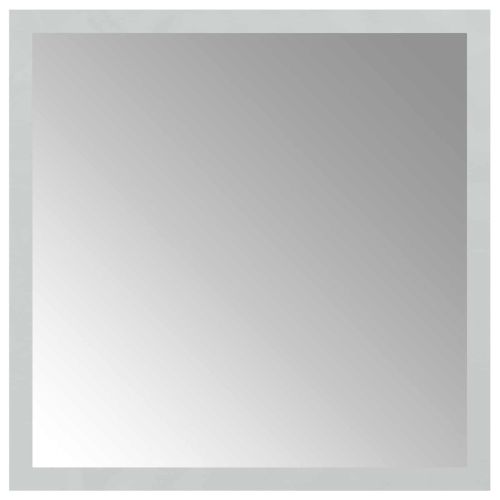 LED огледало за баня Прозрачен 30 x 30 cm закалено стъкло