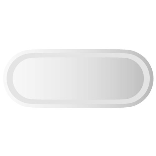 LED огледало за баня Прозрачен 50 x 20 cm закалено стъкло