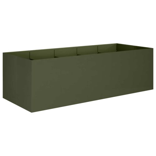 Градинска саксия Маслиненозелено 200 x 80 x 60 см