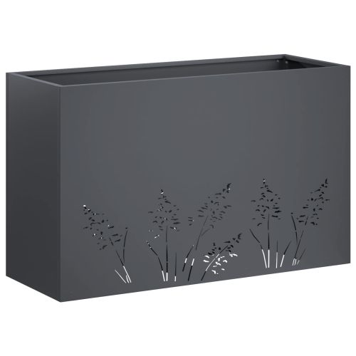 Градинска саксия Антрацит 80 x 30 x 49 см