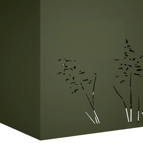 Градинска саксия Маслиненозелено 50 x 30 x 49 см