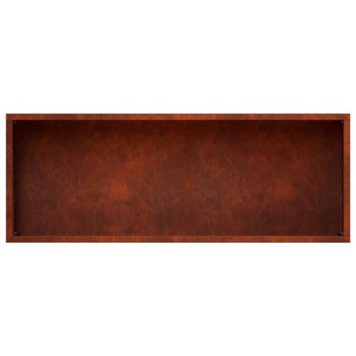 Градинска саксия Ръждясало 80 x 20 x 49 см Кортенова стомана