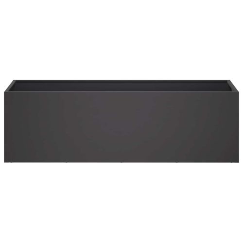 Градинска саксия Черно 100 x 30 x 30 cm