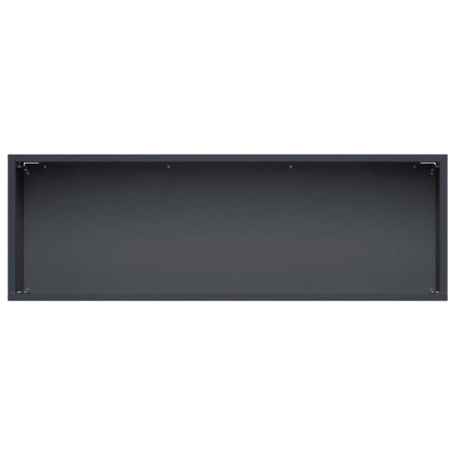 Градинска саксия 2 бр. Антрацит 60 x 20 x 20 см