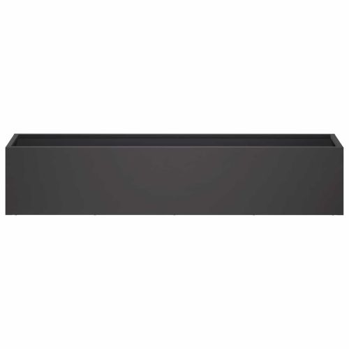 Градинска саксия Черно 80 x 20 x 20 см