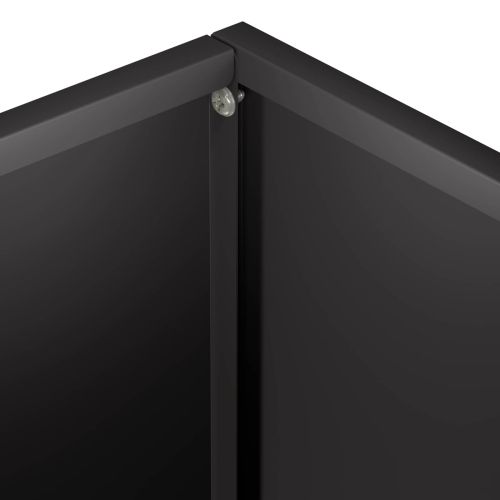 Градинска саксия Черно 40 x 30 x 30 см