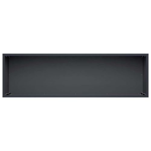 Градинска саксия 2 бр. Антрацит 80 x 30 x 30 см
