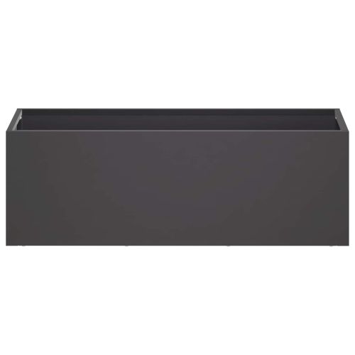 Градинска саксия Черно 60 x 20 x 20 см