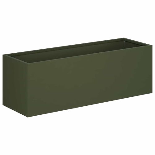 Градинска саксия Маслиненозелено 40 x 20 x 20 см