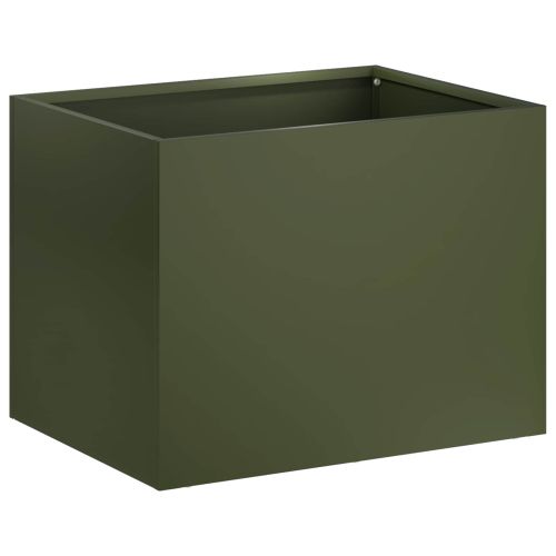 Градинска саксия Маслиненозелено 40 x 30 x 30 см
