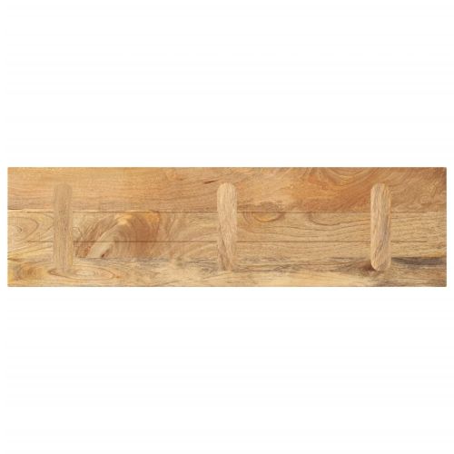 Плот за маса, 100x30x3,8 см, правоъгълен, манго масив