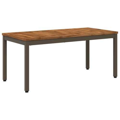 Масичка за кафе Естествено и кафяво 50 x 100,5 x 45 см
