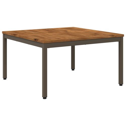 Масичка за кафе Естествено и кафяво 80 x 80,5 x 45 см
