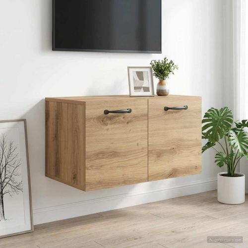 Стенен шкаф 60 x 36,5 x 35 cm Инженерна дървесина Дъб артизан