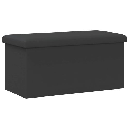 Сгъваема пейка за съхранение Сиво 180 кг 80 Л 77 x 38 x 38 см