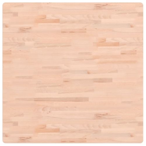 Плот за маса 90x90x2,5 см квадратен масивен бук