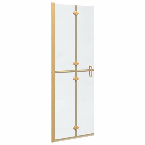 Стена за душ с влизане Златист 70 x 6,5 x 190 см