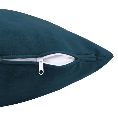 Възглавница с възглавница HEERLEN 2 бр. Синьо Кадифе