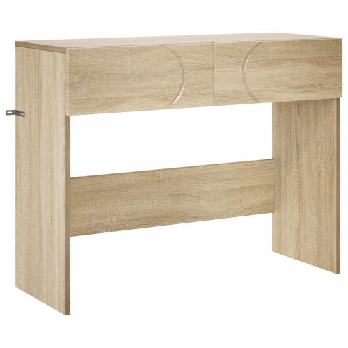 Конзолна маса Дъб сонома 96,5 x 38 x 75 см Инженерно дърво