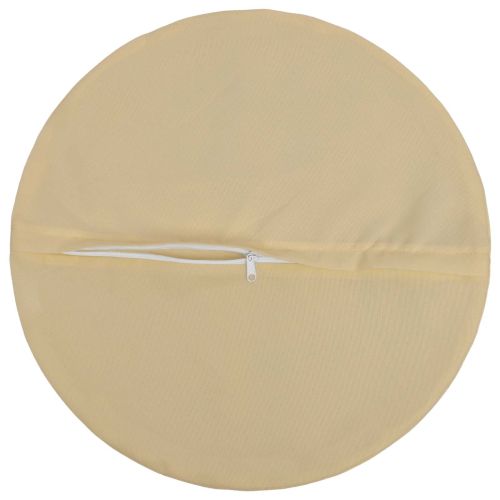Калъфка за възглавница 6 pcs HEERLEN Бежово Ø 60 cm Полиестер