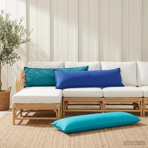 Калъфка за възглавница HOUTEN Светлосиньо 40 x 145 см Полиестер