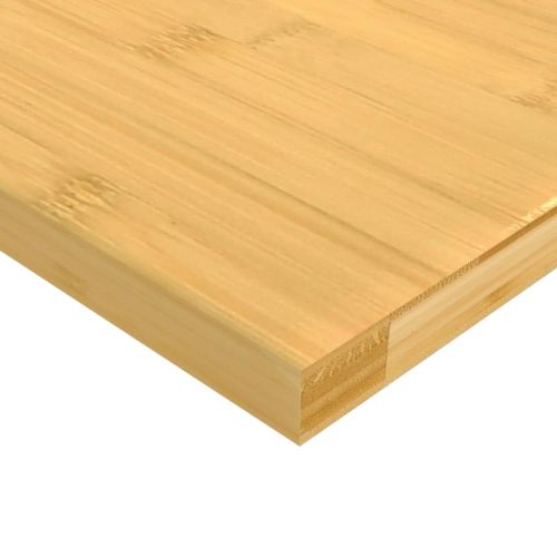 Стенен рафт 100x20x1,5 см бамбук