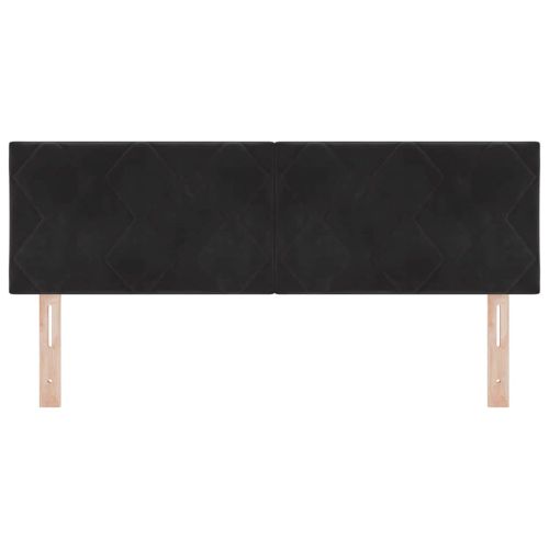 LED глава Черен 160 cm Кадифе