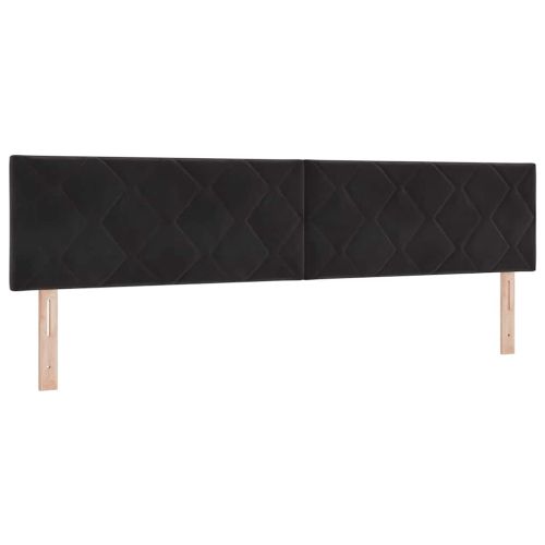 LED глава Черен 200 cm Кадифе