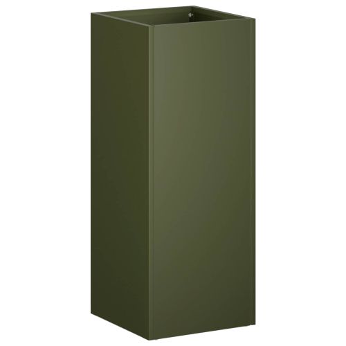 Градинска саксия Маслиненозелено 20 x 20 x 50 см