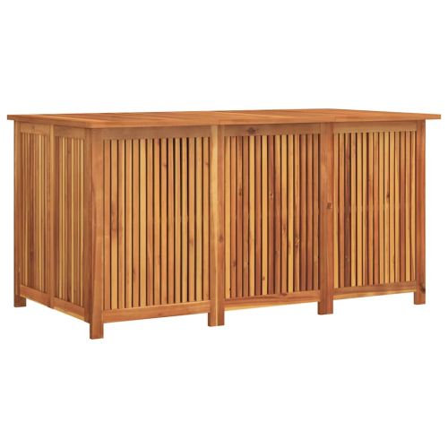 Градинска кутия за съхранение 150x80x75 см акациево дърво масив